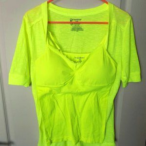 No Boundaries™ Sheer Pull-over Button-up Blouse